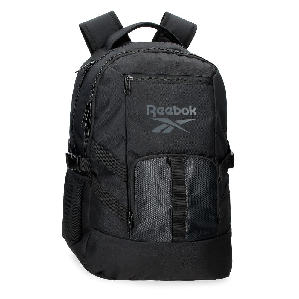 Reebok Cross Truck One – Sac à dos de sport avec compartiment ordinateur, en polyester, sangles de compression latérales, bretelles ergonomiques rembourrées, multipoches – Joumma Bags