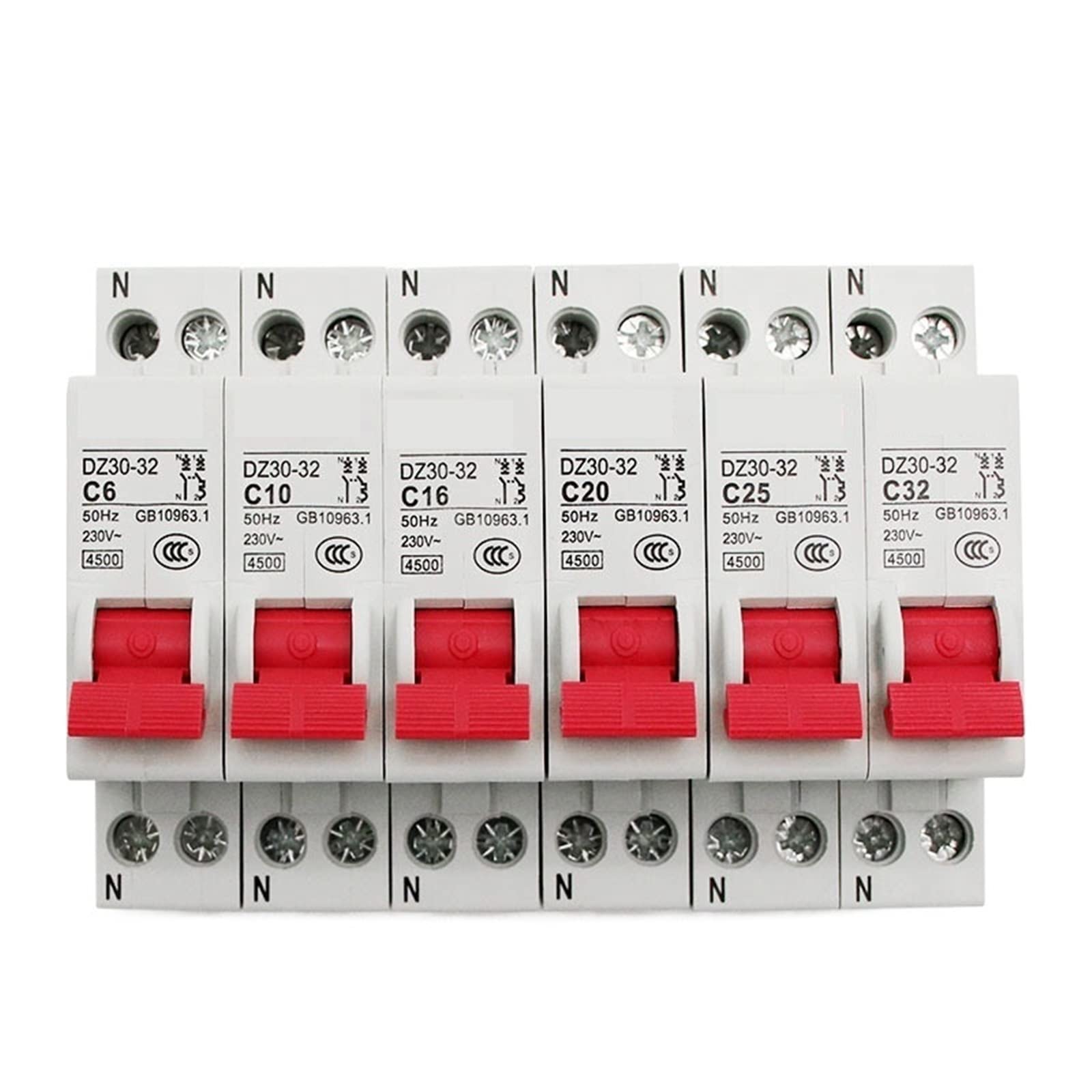 Mini disjoncteur MCB 6A DZ30-32 pour éviter les surcharges électriques chez soi - 7
