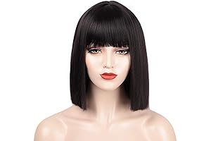 Black Bob Wigs with Bangs: A Hair-itage of Style and Sophistication