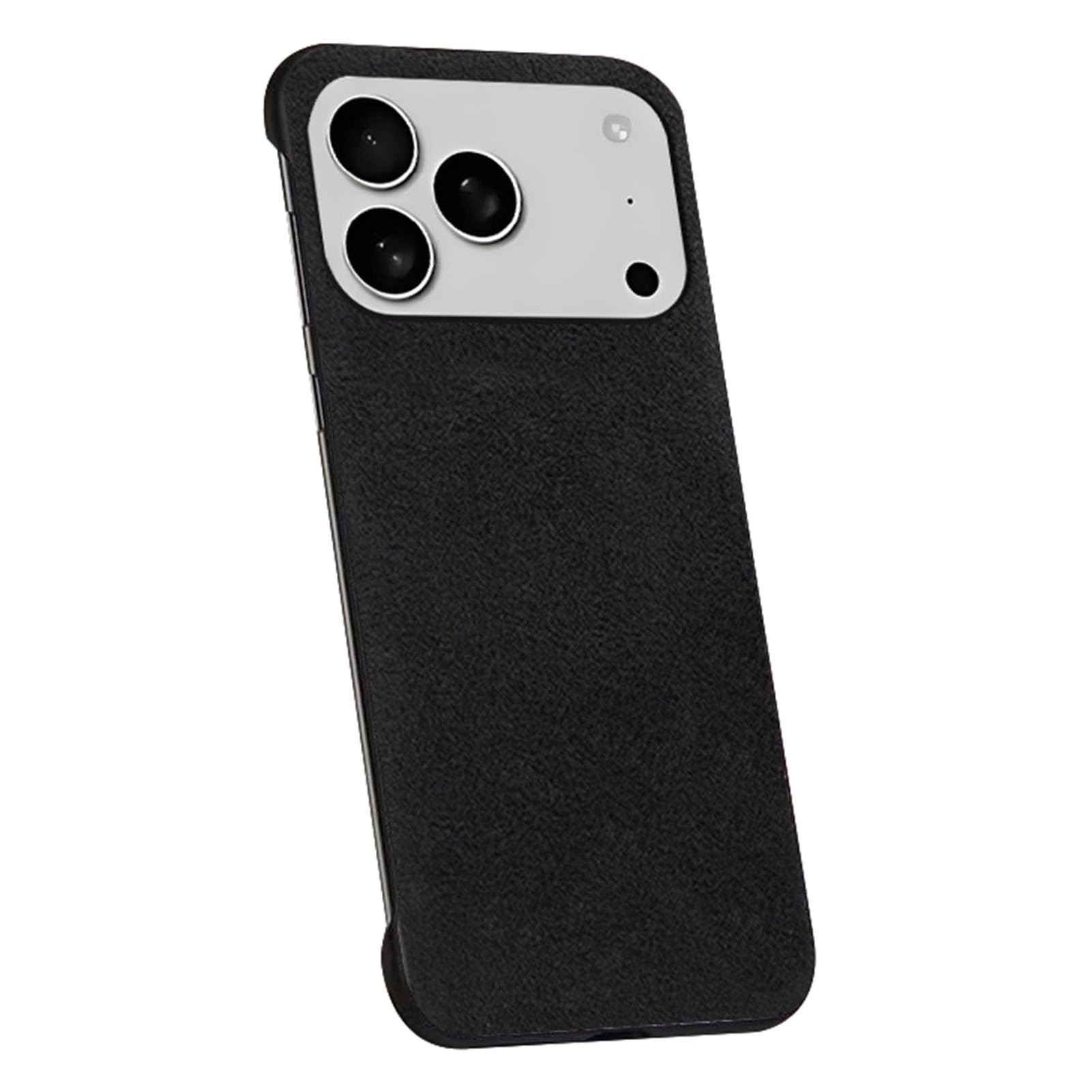 Protection iPhone 17 Pro Max anti-rayure coque suède mince