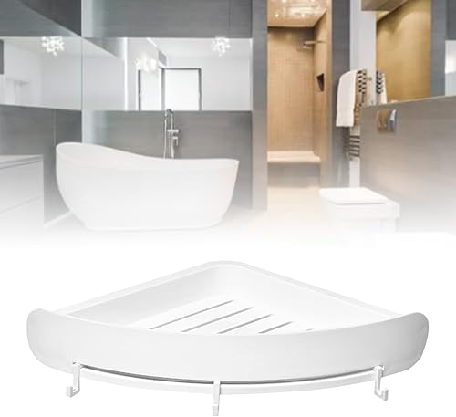 Miniatura 6 de Estante esquinero para baño, estante de almacenamiento de inodoro, almacenamiento de cocina, innovador baño de pared para decoración de dormitorio,