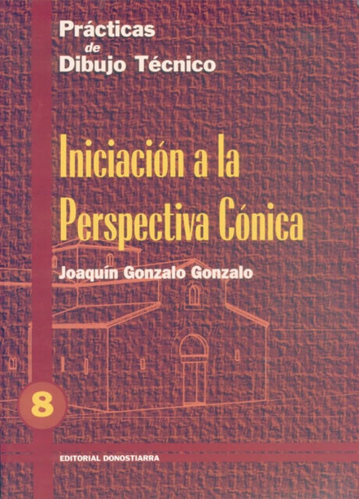 Perspective conique cahier d'exercices P.D.T. Nº 8 initiation géométrie