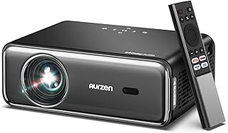 Aurzen EAZZE D1 Pro Smart Projector 4K Supported, Netflix Official with WiFi and Bluetooth, Dolby & DBX-tv Total Sonics, 2...