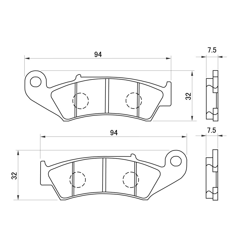 専用出品です Amazon | デイトナ(Daytona) バイク ブレーキパッド ゴールデンパッドX