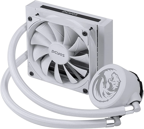 WATER COOLER SANGUE FRIO 2 WHITE 120MM (INTEL/AMD) - MANGUEIRAS DE NYLON - TDP 200W - PSF2120H33WHSL - PCYES