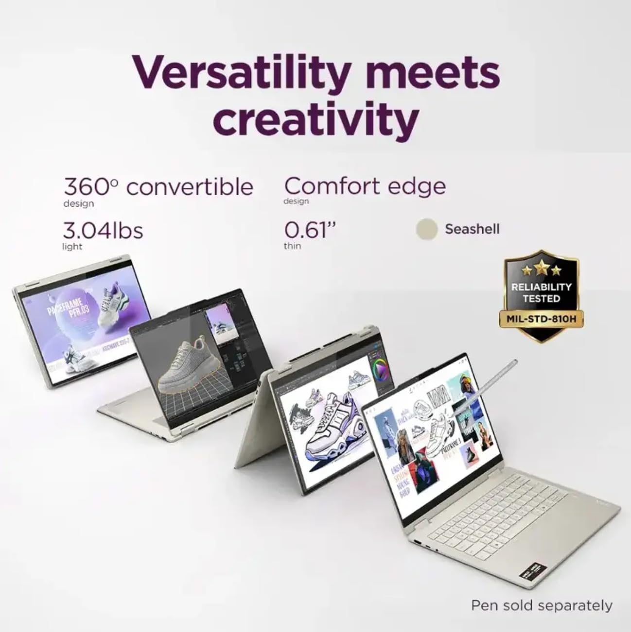 ★稼働短い★Lenovo Yoga Slim Ryzen AI 7 350 Amazon.com: Lenovo Yoga 7 AI Powered 2-in-1 Laptop 14.0