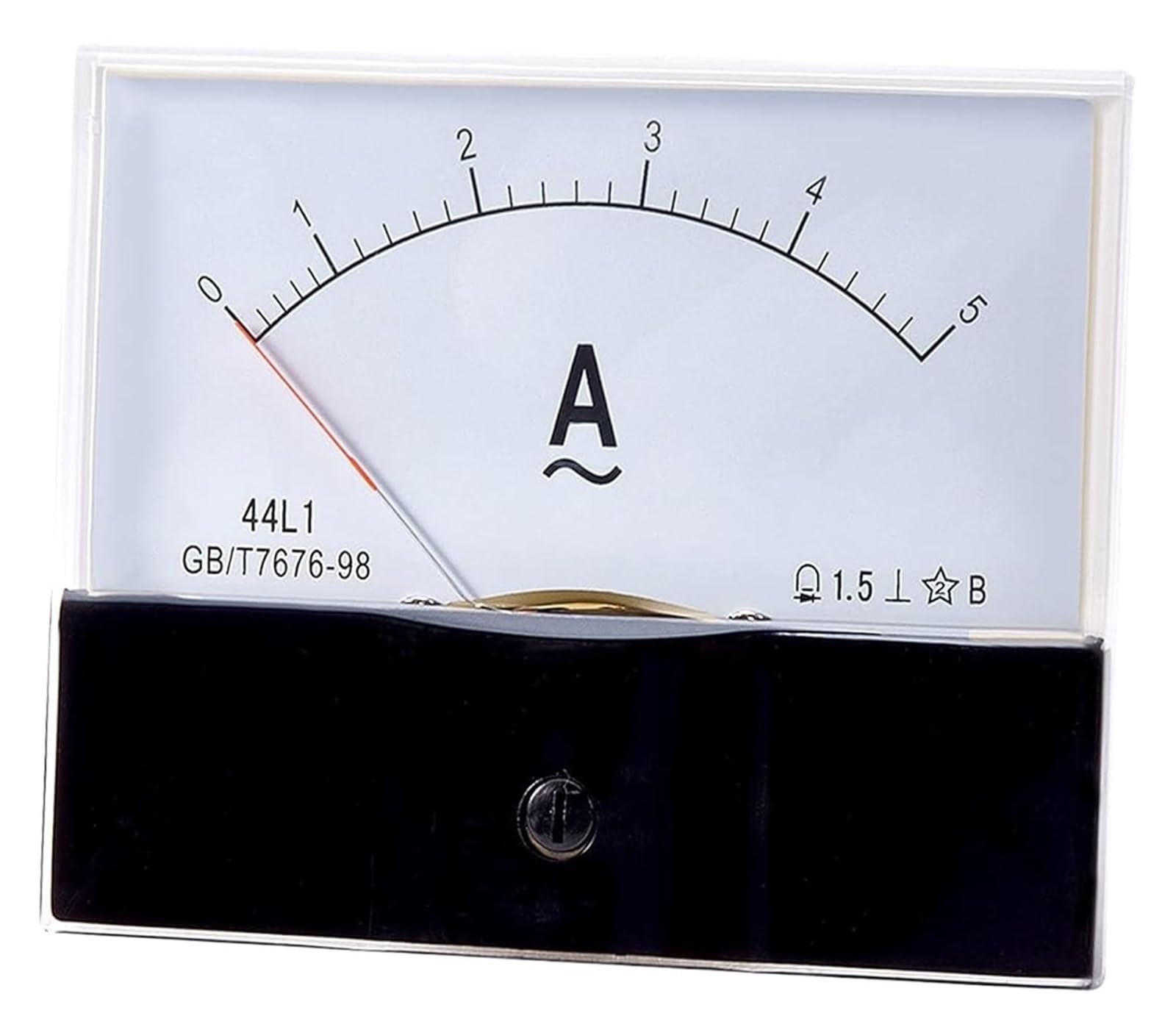 44L1 Pointer Type AC Ammeter 1A2A3A5A10A20A30A50A Analog Current Panel Amp Ammeter Gauge Meter 1.5(3A)