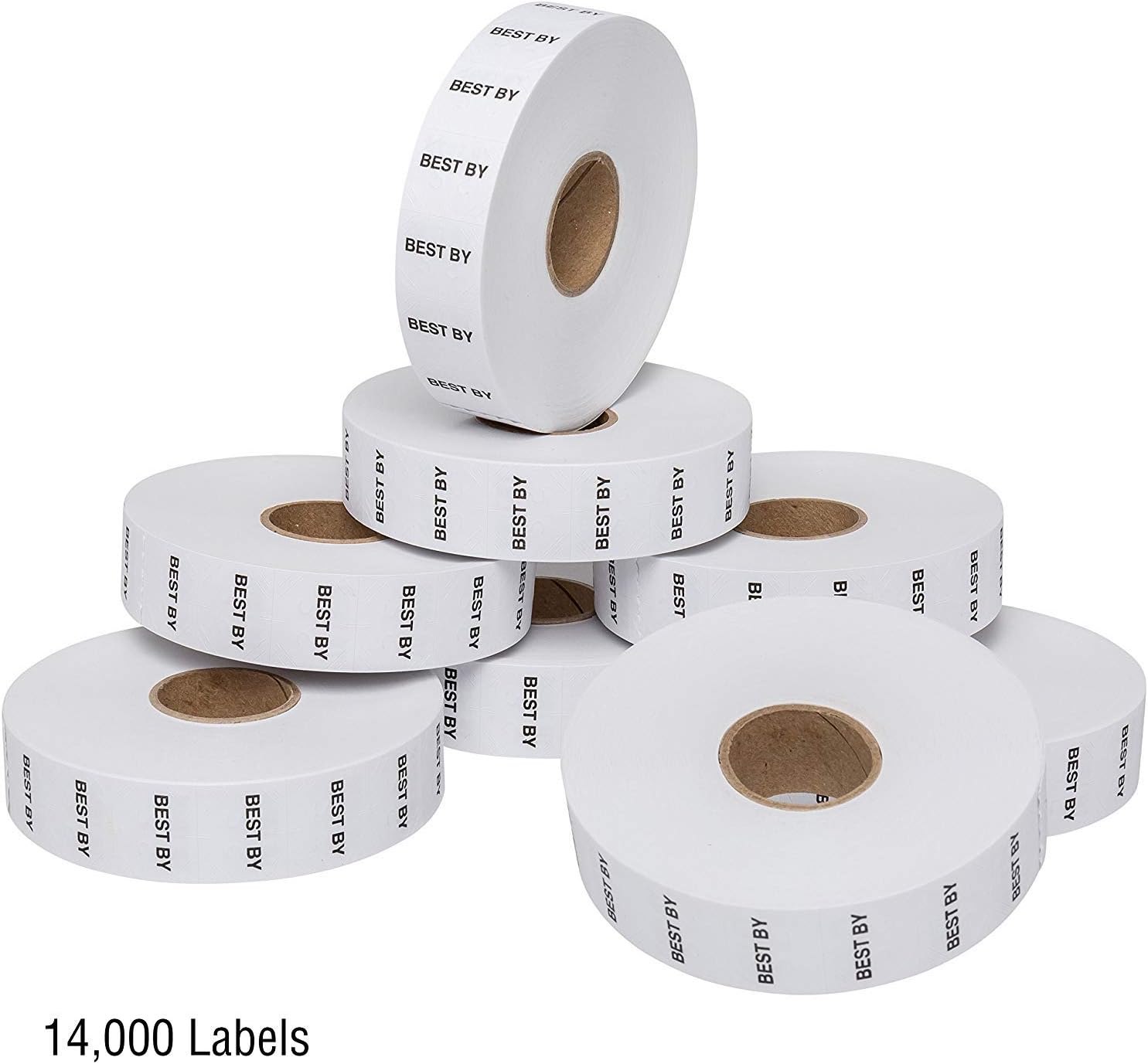 Free Shipping 🛒 Best by Labels for Monarch 1136 Price Gun – 24 Rolls, 42,000 Labels