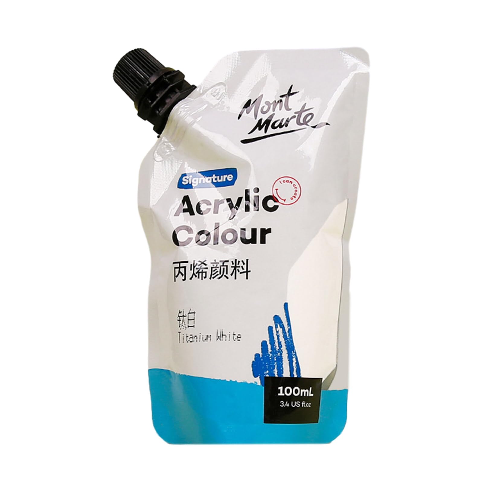 YPBEW Paint, 11 Colors (100ml Pouches), in Bags Rich Pigment, Non Fading, Non Toxic, Single Color Paint for Painters