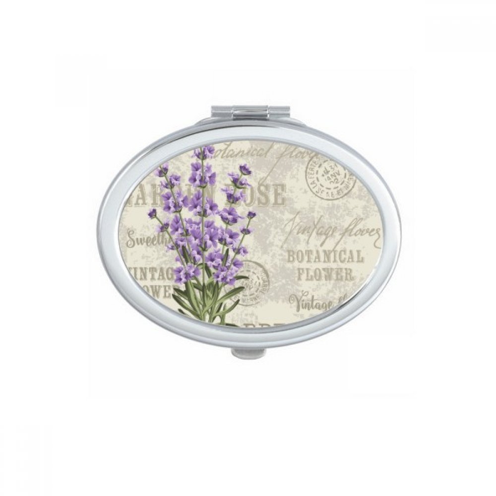 Miroir violet lavande de poche idéal pour vos retouches maquillage nomades