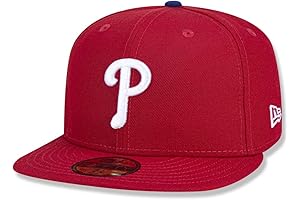 Philadelphia Phillies Fitted 59Fifty On Field Red Cap Hat