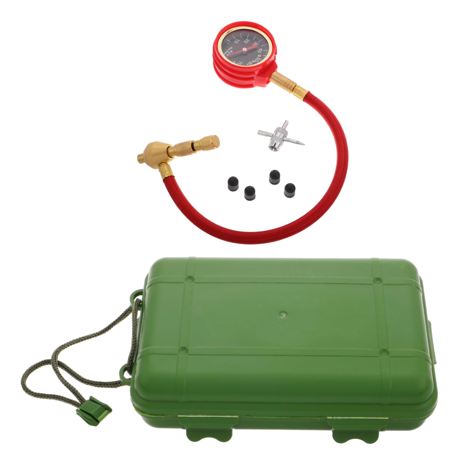 Mikinona Retrofit Tire Pressure Gauge Car Tire Pressure Monitoring Gauge Precision Dial Car Accessories