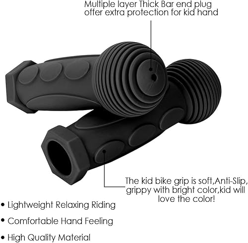 Miniatura 5 de Puños de scooter - Manillar de bicicleta para niños de 0.874 in  Empuñaduras de mango de scooter para 2, 3, 4 ruedas, scooter Kick Kid Scooter,