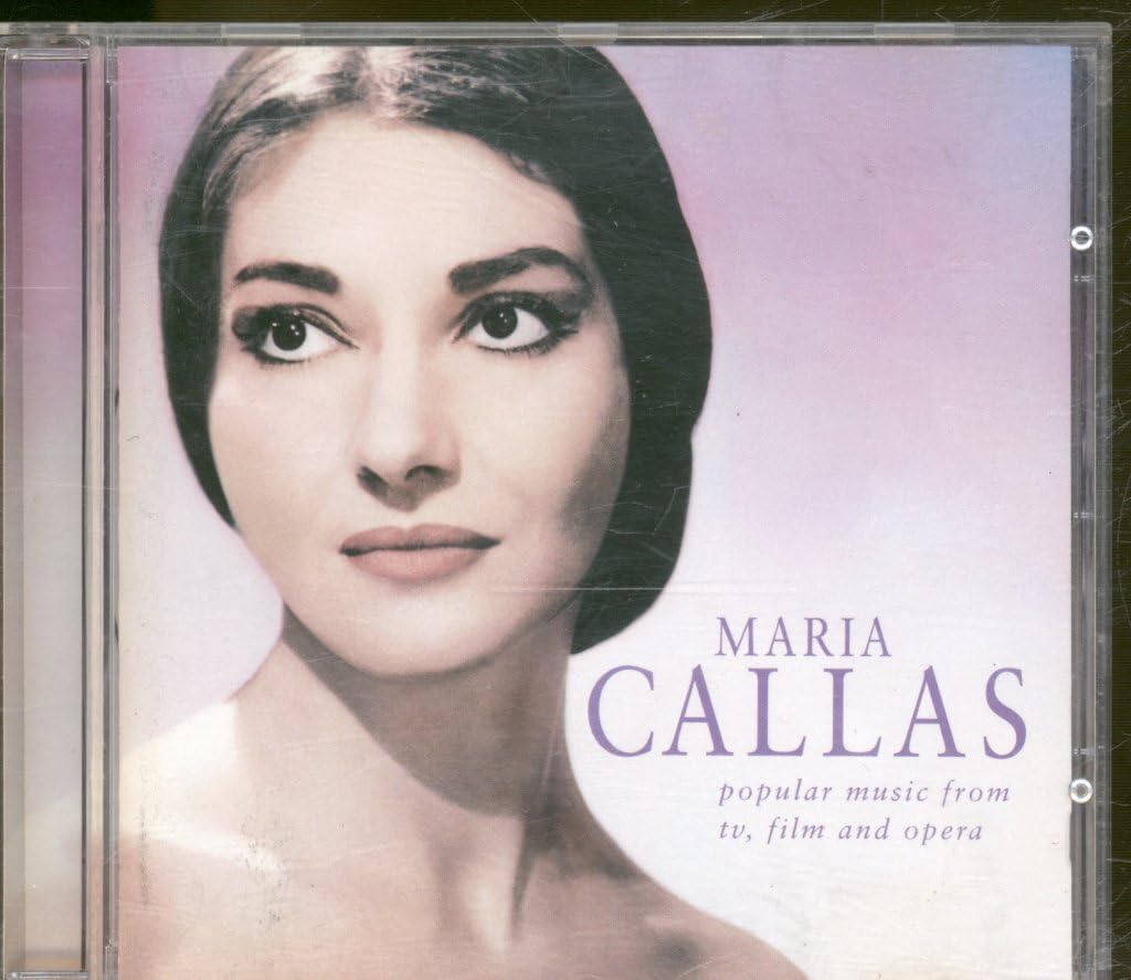(JW249) Maria Callas, Popular Music From TV Film & Opera - 2000 CD