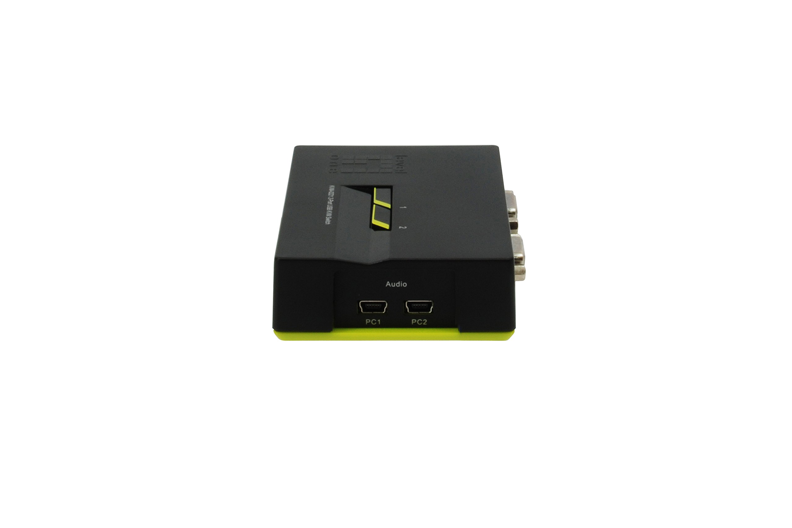 LevelOne,590221,KVM-0221 AA82-Port USBKVM-Switch mit Audio