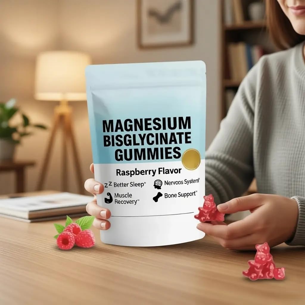 𝐌𝐚𝐠𝐧𝐞𝐬𝐢𝐮𝐦 𝐆𝐮𝐦𝐦𝐢𝐞𝐬, Détend les muscles, Renforce les os