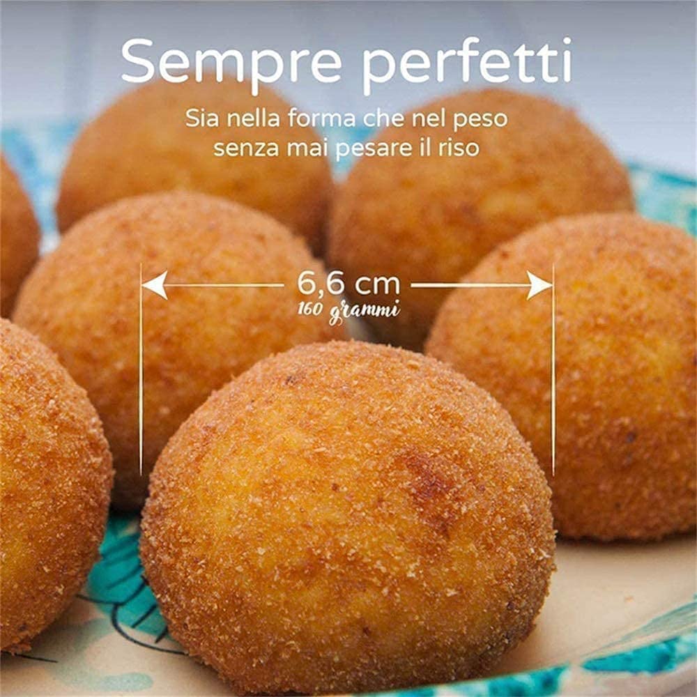 Stampo Per Palline Di Riso - 2 Forme (Rotonda E Cono), Riutilizzabile, Per Sushi, Arancini E Bento