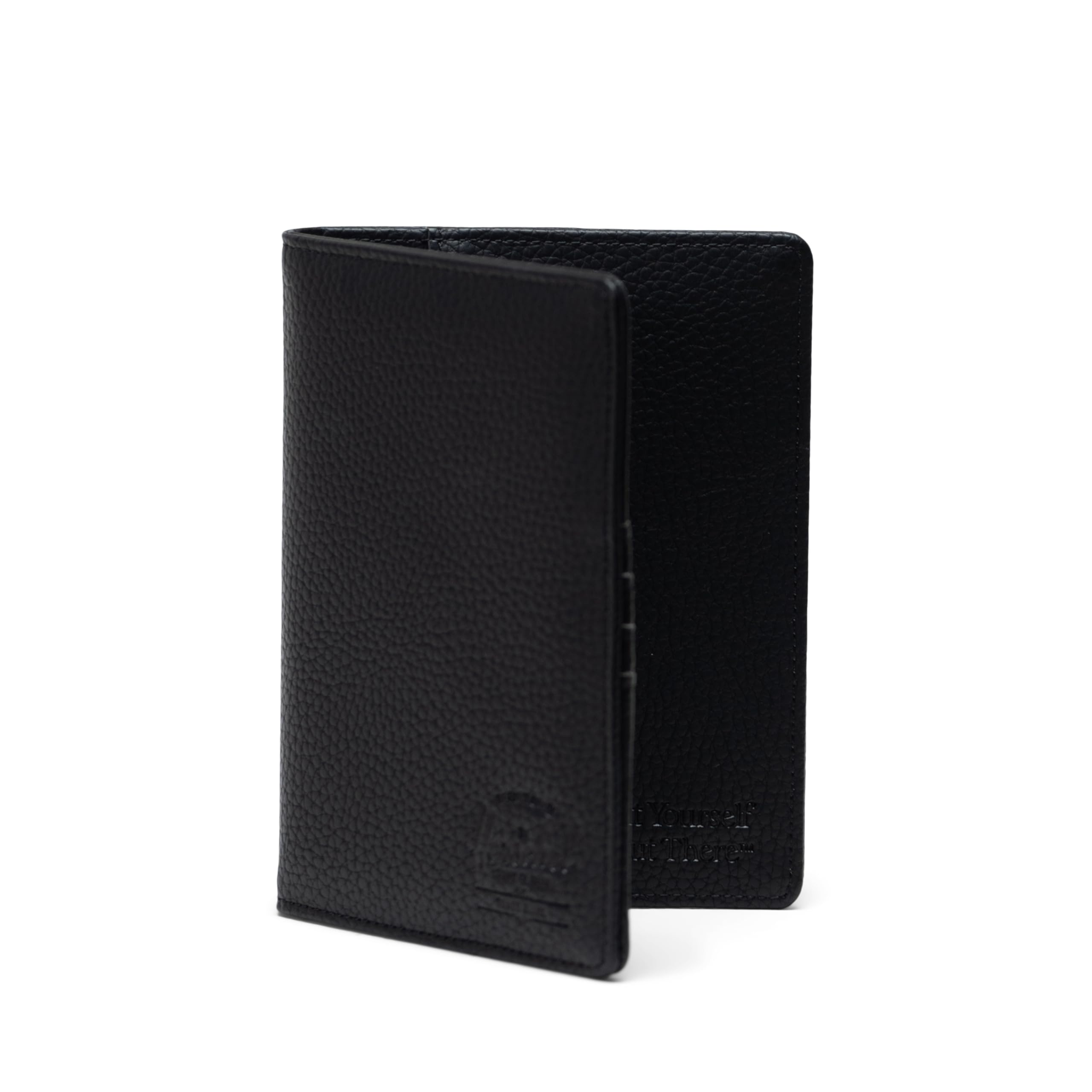 Herschel Raynor Passport Holder Vegan Leather, Black