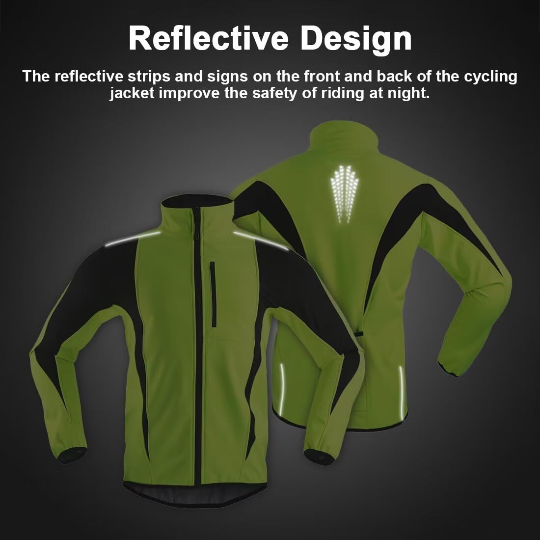 Veste Cycliste Femme Hiver Thermique Veste Polaire Femme Chaude Veste de Velo Chaud Veste Running Veste VTT Softshell Réfléchissante Coupe Vent Imperméable