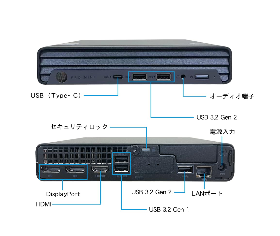 Amazon.co.jp: エイチピー Pro Mini 400 G9 デスクトップPC／MS Office