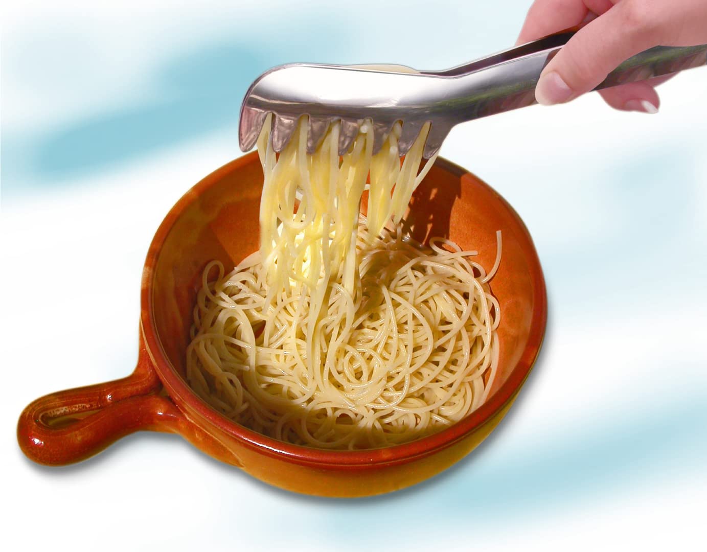 Fackelmann Pinza Spaguetti 19Cm, acero inox, color inox, 1 ud.