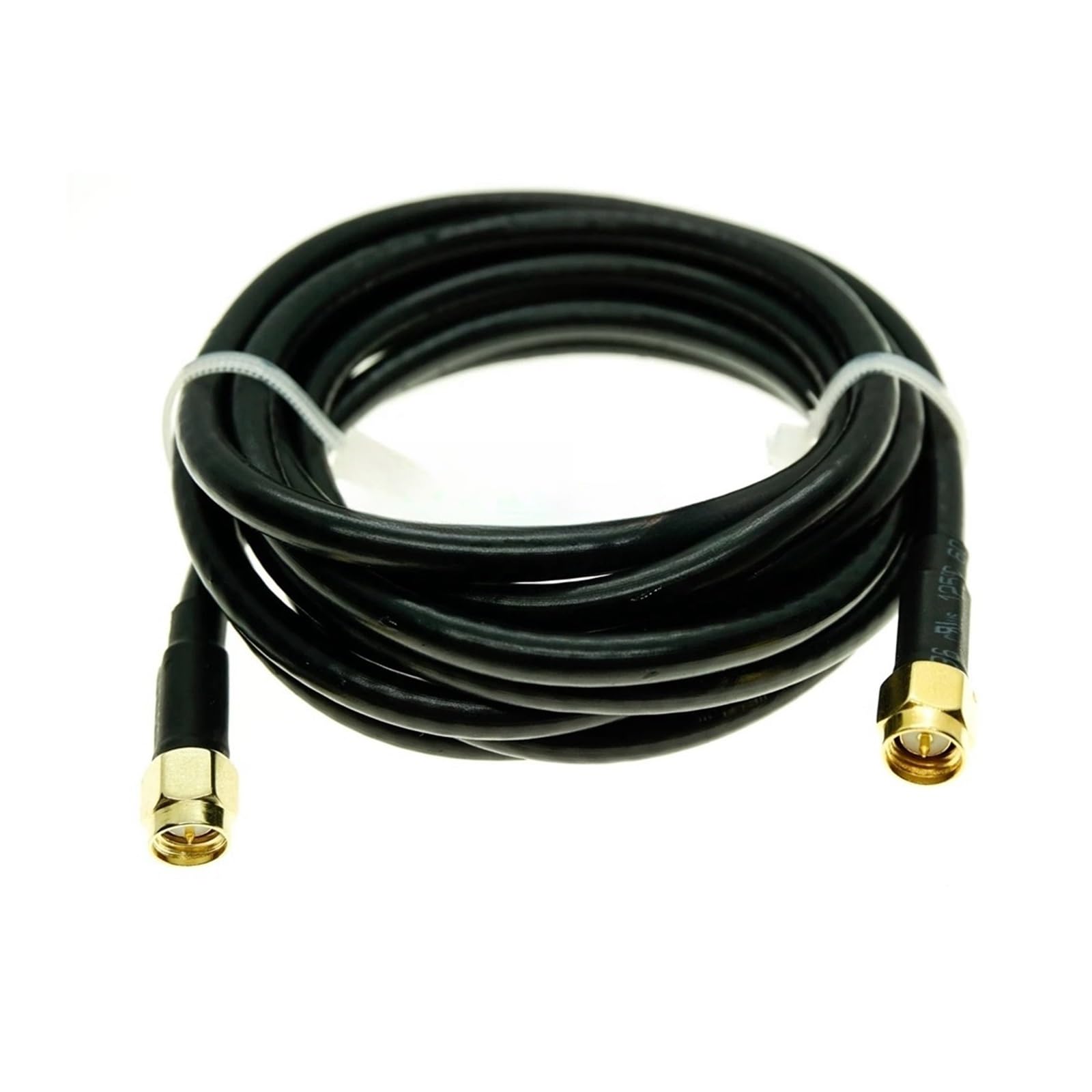 LIHUA - Cable de extensión RG58 SMA macho a SMA macho P/Lug Connector lot WI/FI an/Tenna Jumper Crimp Jumper Pigtail (18 m)