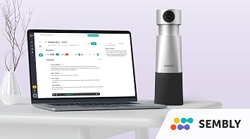 PHILIPS SmartMeeting HD Audio and 4K Video Conferencing Solution PSE0550 with Sembly AI Meeting Assistant Trial