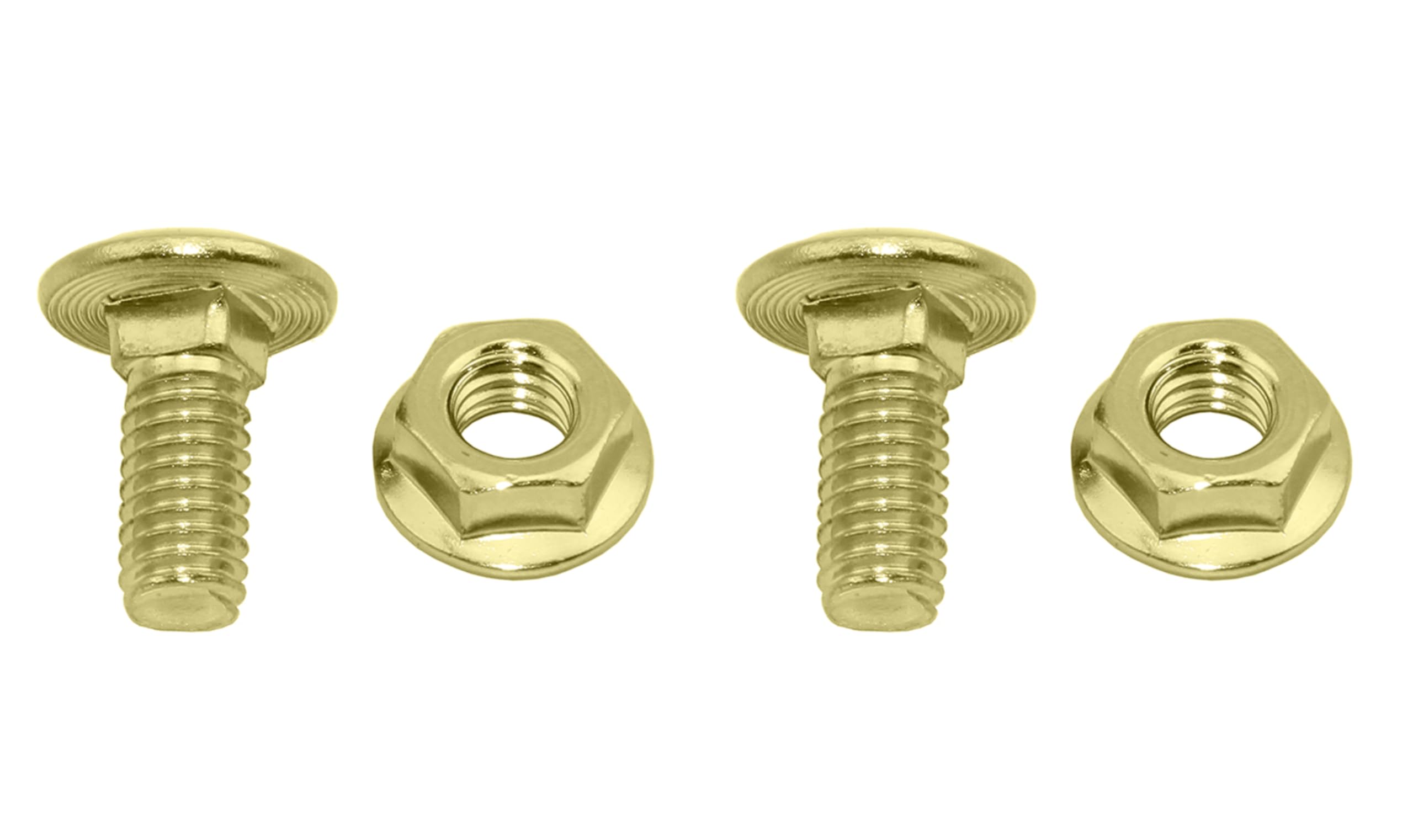 Lowrider Bike Two Spring Fork Top Bolt/Nut Gold.