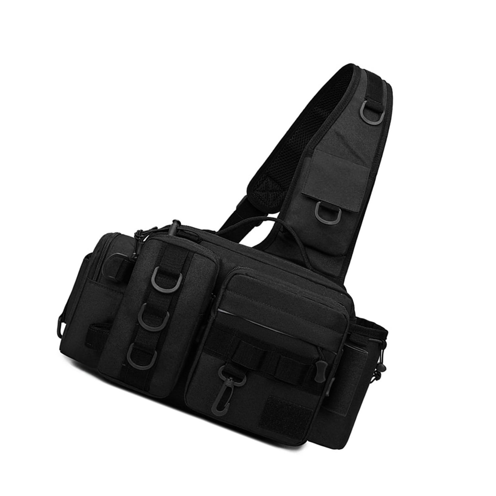 Borsa da campeggio di grande capacità impermeabile multifunzionale esche marsupio borsa a tracolla all'aperto borsa da pesca borsa per esche borsa da pesca borsa per attrezzi da pesca borsa