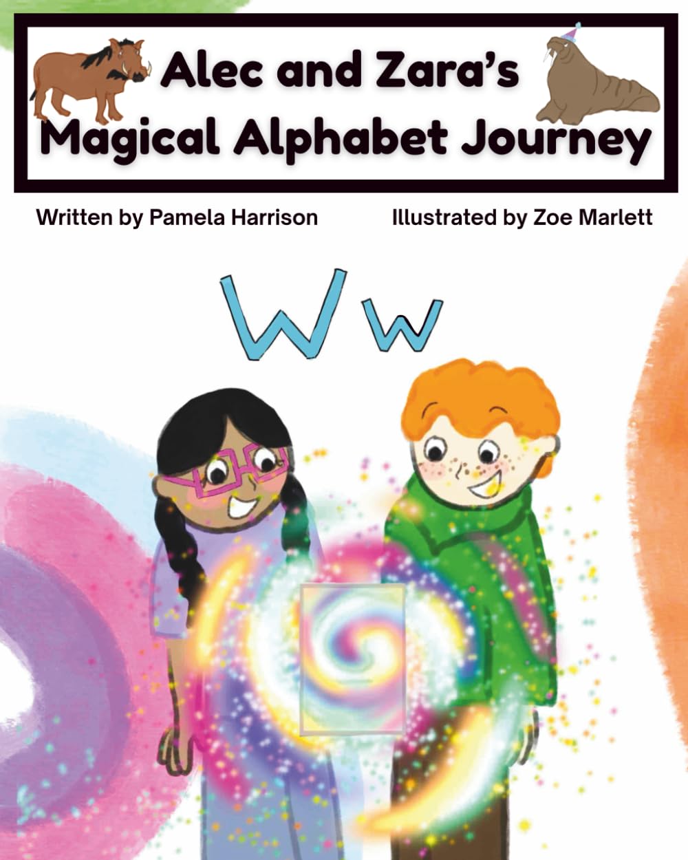 Alec and Zara’s Magical Alphabet Journey Book W