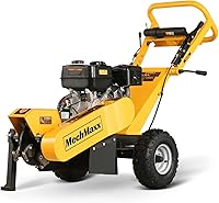 MechMaxx SGR1500 15HP 420cc Stump Grinder - 12" Cutting Height, 10" Depth, 8 Alloy Teeth for Tree Stump Removal