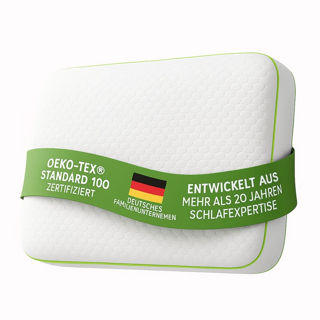 Kopfkissen 40x80 Nackenkissen Kopfkissen Orthopädisches Kissen Ergonomisches Kissen 80x40 Pillow Nackenschmerzen Memory Foam Kissen Pillows for Sleeping Ergonomisches Kissen (Höhe: 11 cm)