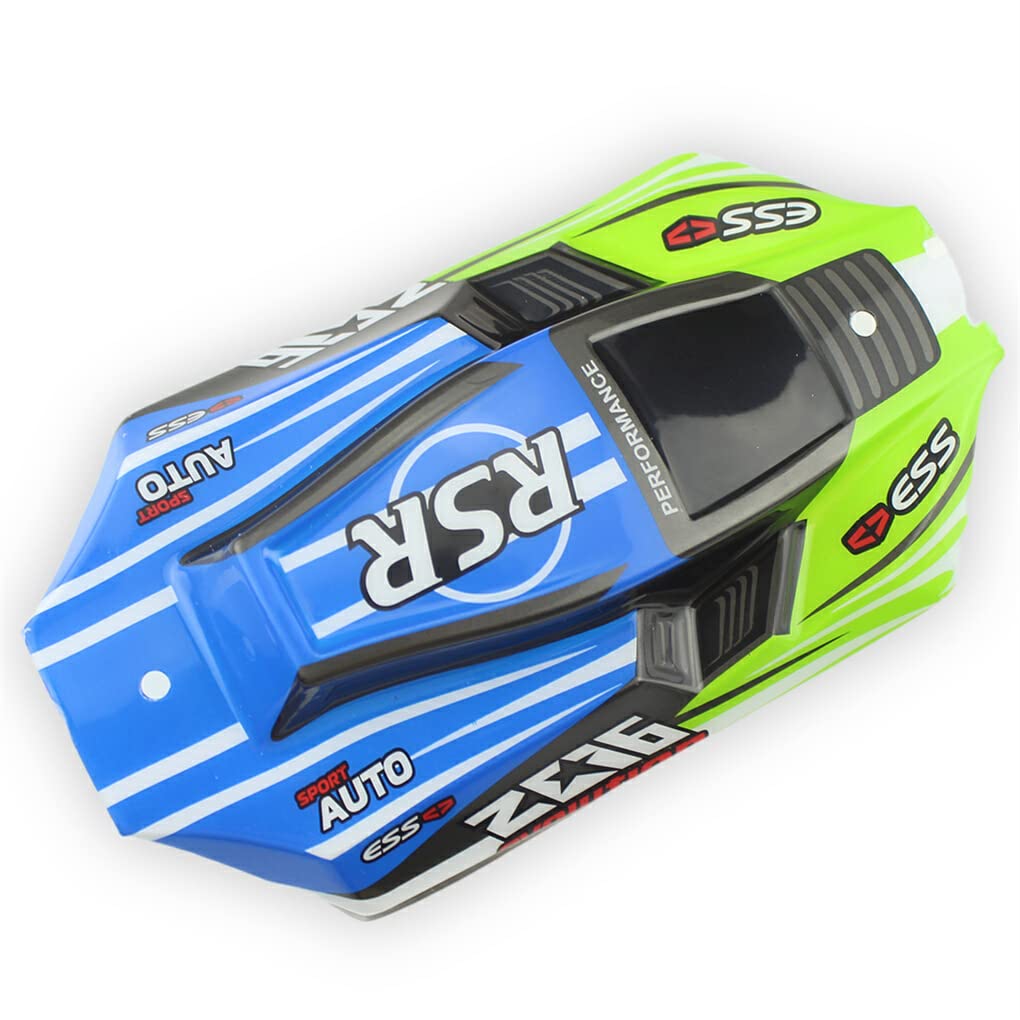 1/14 RC Carrosserie Modèle Décoratif Cadre Supérieur De Véhicule Léger Pièces De Rechange Pour WLtoy 144001-1335, Vert