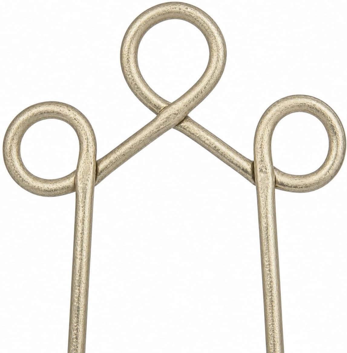 Deco 79 Metal Display Easel Scroll Tabletop Easel, Display Stand 5" x 8" x 9", Brass