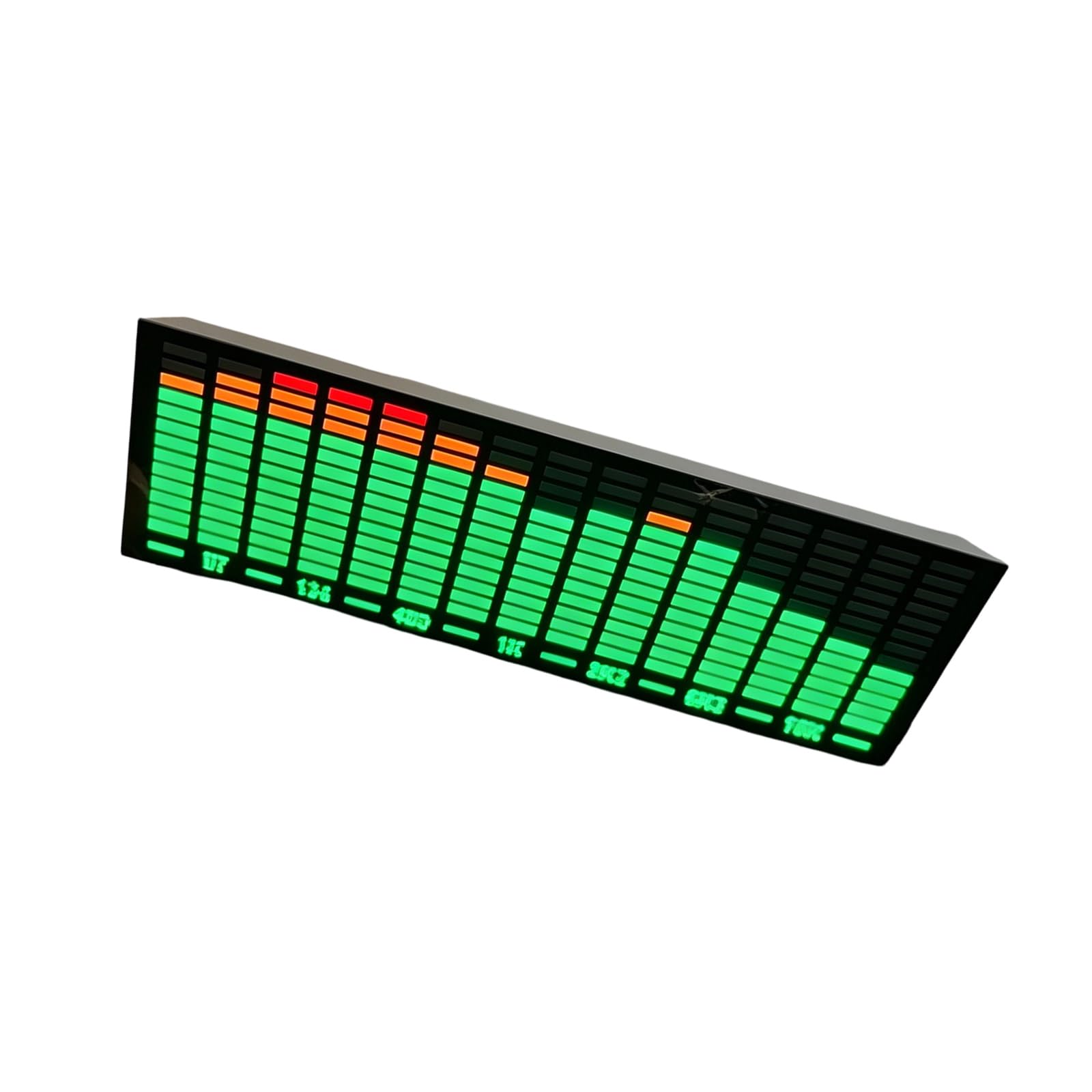 HZBB Music Spectrum Light Pick Up Light Voice Controlled Rhythm LED Desktop Sensing Sound Decoration Bedroom Sound Rhythm Lights