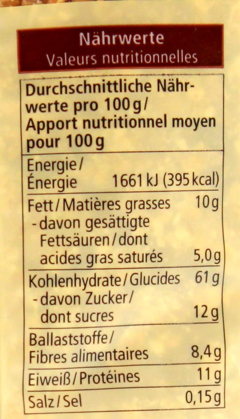 Alnatura Bio Schoko Müsli mit Vollmilchschokolade, 8er Pack (8 x 750g)