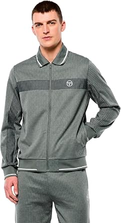 Sergio Tacchini Rete Mens Track Jacket - Maritime Blue - Mens Track Suit