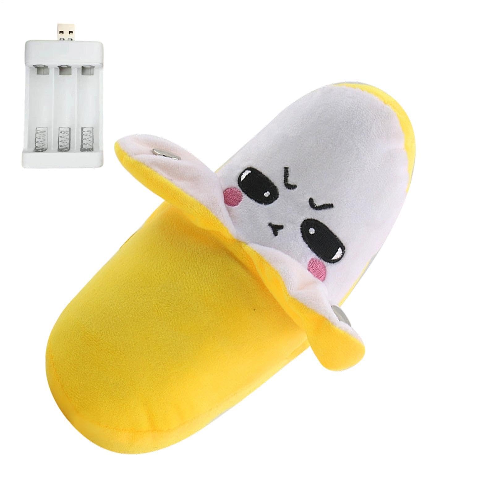 Interactive Music Plush Toy Banana Soft Sensory Doll Banana Interactive Music Plush Toy Touch Sensitive Soft Fruit Musical Touch-Sensor Figure For Kids Parent-Child Play Fun