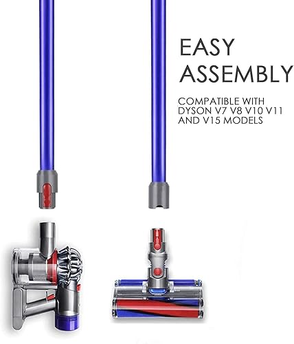 Miniatura 16 de Tubo de extensión de varilla de repuesto para modelos Dyson V7 V8 V10 V11 V15, accesorios de varilla de liberación rápida compatibles con aspiradora