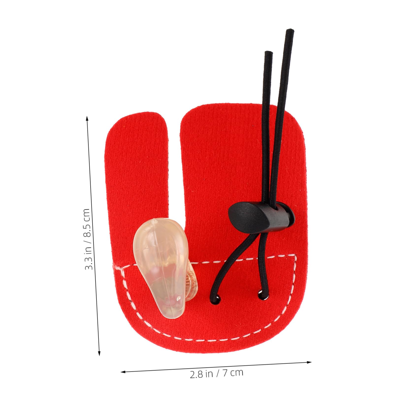 OSOLADY Archery Leather Bowstring Finger Saver Archery Finger Tabs Glove Ergonomic Design Versatile Use