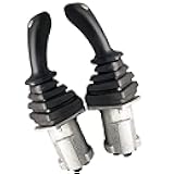 shsiyayh Control Joystick Valve for Rexroth Pilot Valve Assembly (Left+Right) 25990500