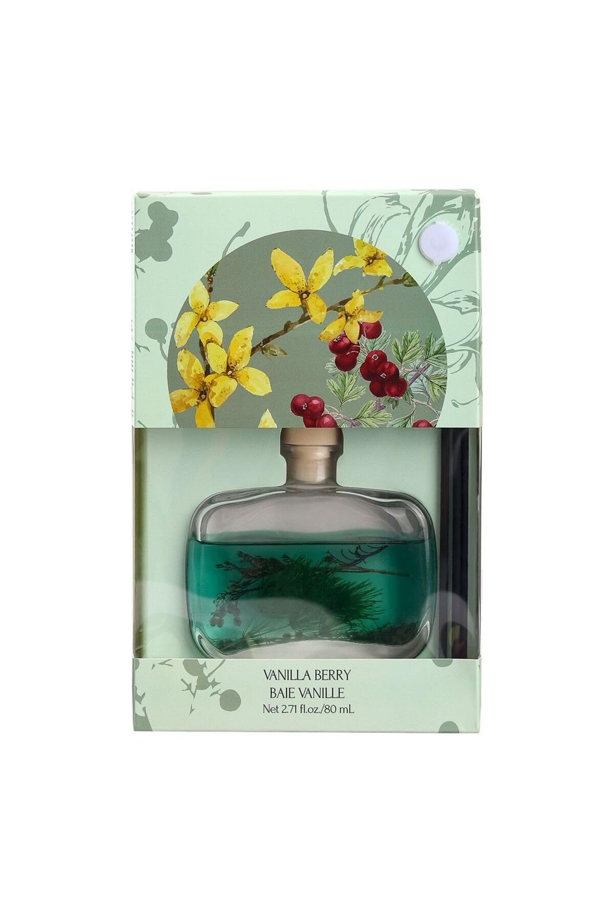 Miniso Sudaki Çiçek Serisi Oda Kokusu - Vanilya/Kızılcık 80 Ml