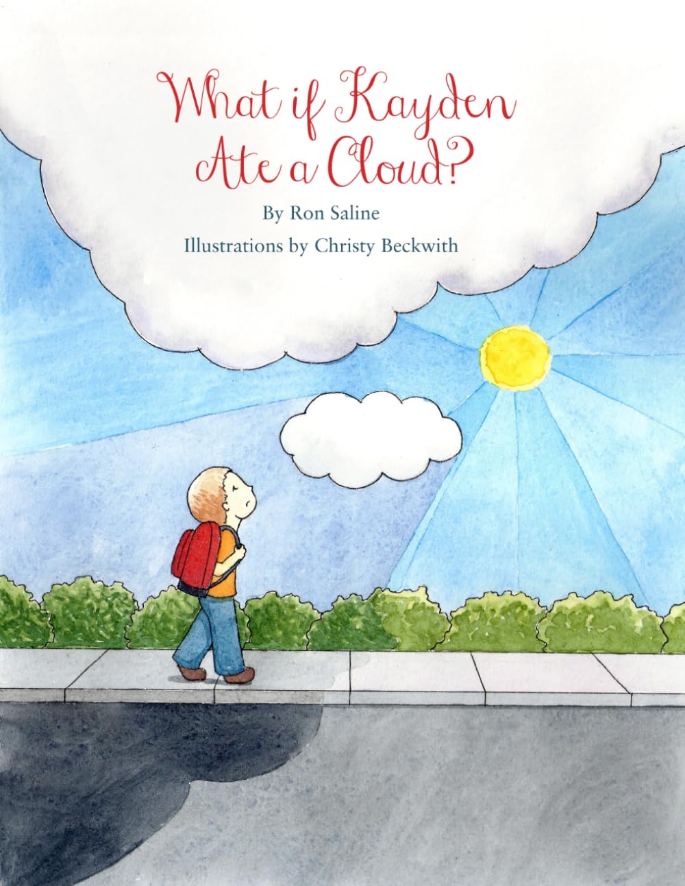 What If Kayden Ate a Cloud?: A Silly, Dreamy Coloring Adventure