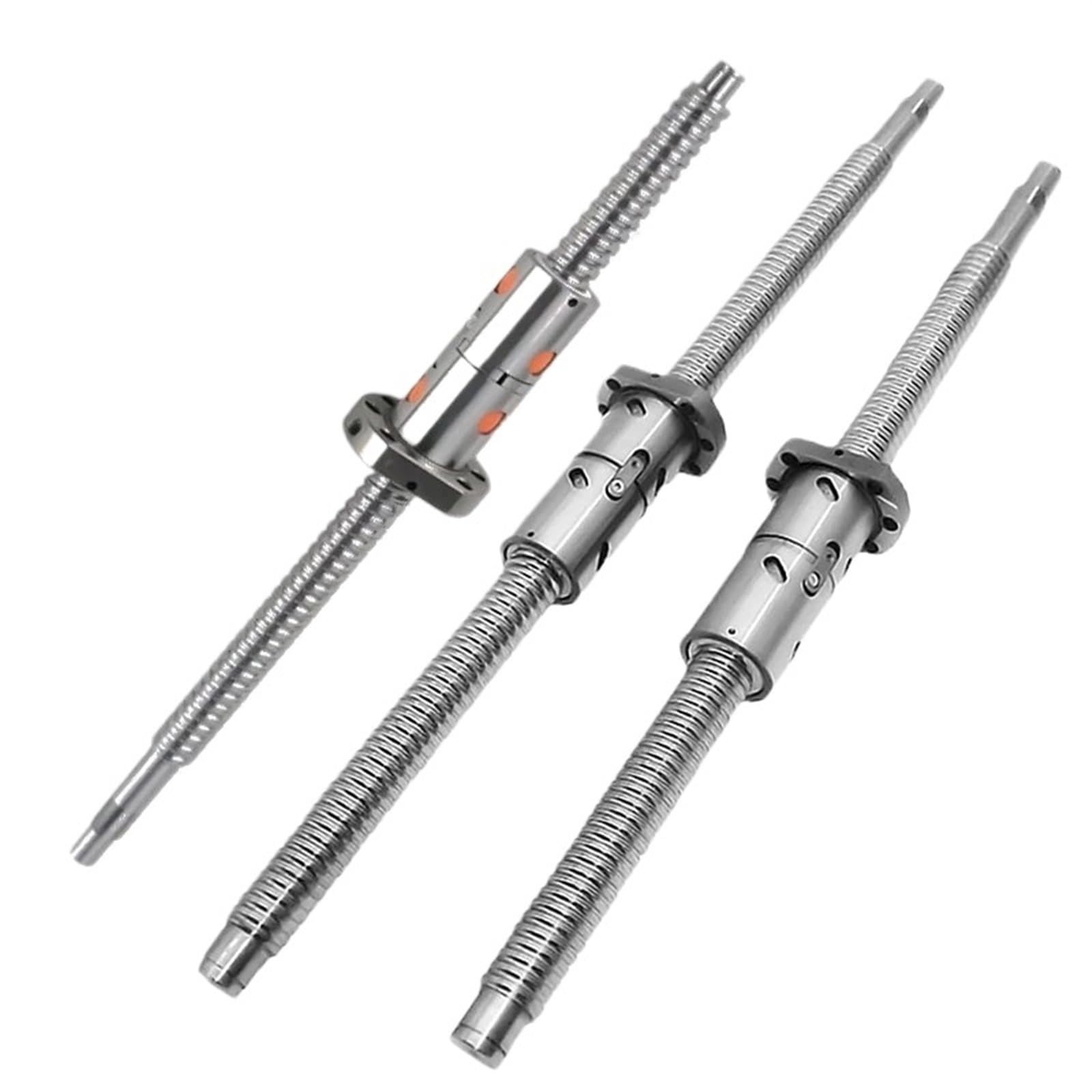 Metal Ball Screw nut Ball Screw Set DFU3205 150-1000mm with Ball Nut + BK/BF + Coupling + Nut Housing for CNC Machine Tools(550mm)