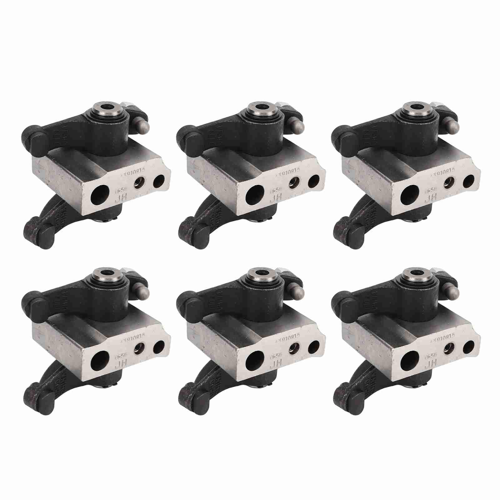 Cocoarm 6 szt. Zestaw Wsporników Wahacza Wydechu Dolotowego 3934920 Wspornik Wahacza ze Stopu Aluminium dla Części Silnika 5,9L 12 V dla 2500 3500 Naprawa Odbudowy