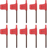 Vista 1 de Utoolmart Destornillador Torx, llave inglesa T20 S2 con mango de bandera de estrella, 10