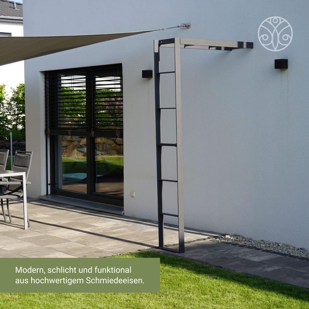 ELEO Wandrosenbogen Sorrento, rostoptik, 2,3 x 1,2 m