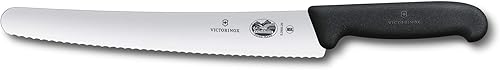 Victorinox Swiss Army Cuchillo de pan dentado de 10-1/4" con mango Fibrox