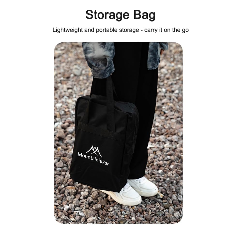 Estufa de camping de alta potencia Quemador de gases portátil de 3 núcleos Estufa para mochileros con válvula ajustable Manguera de conexión Bolsa de almacenamiento para cocinar al aire libre C