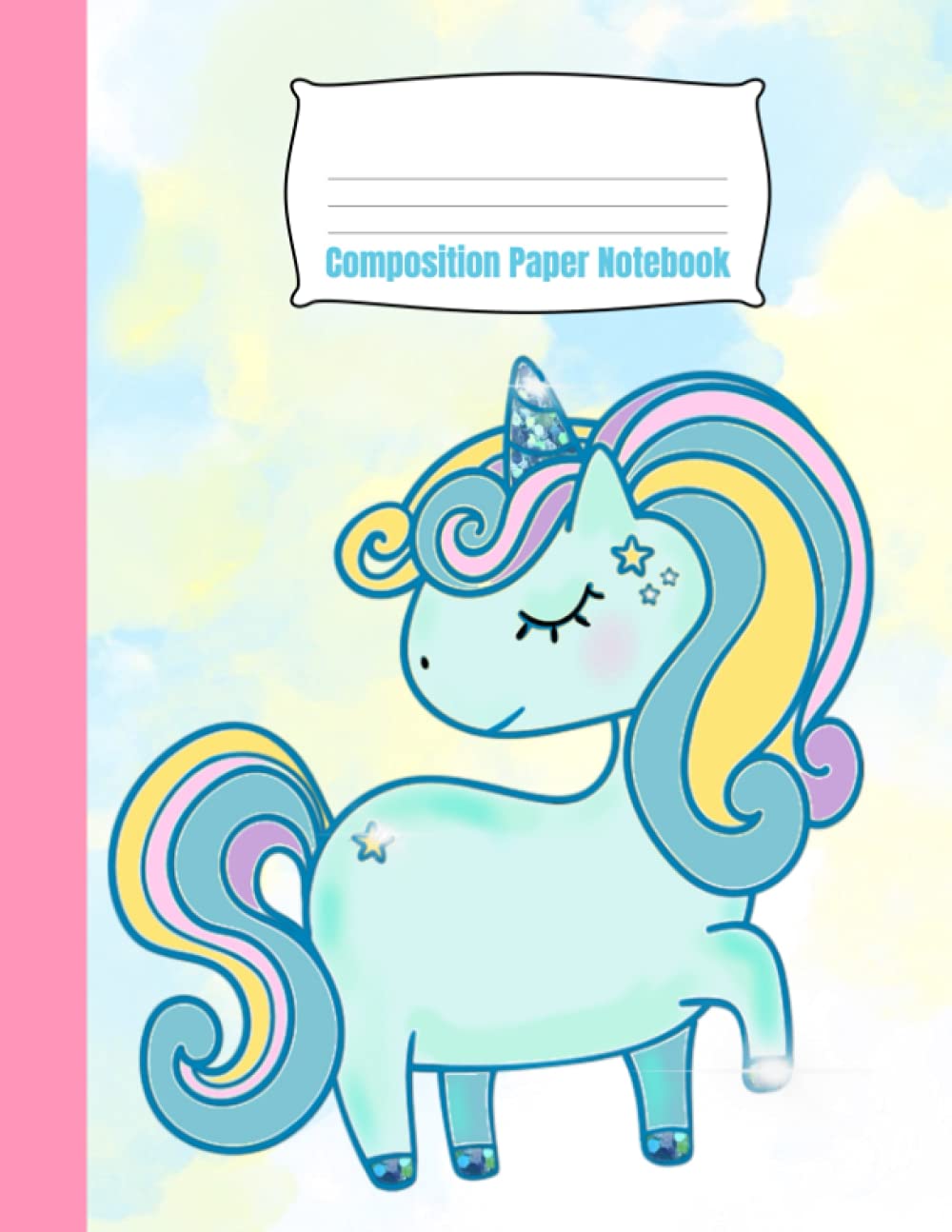 COMPOSITION PAPER NOTEBOOK: ELEMENTARY COMPOSITION NOTEBOOK FOR KS2 | UNICORN DESIGN